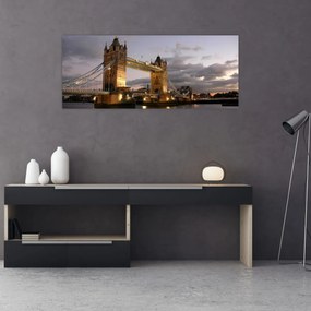 Obrázok - Tower Bridge v noci (120x50 cm)