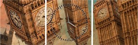 Obraz - Big Ben, Londýn (s hodinami) (90x30 cm)
