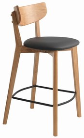Barová stolička z dubového dreva Unique Furniture Pero