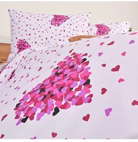 Obliečky Romance fialové EMI