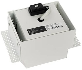 Zápustený reflektor biely GU10 AR70 bez rámu - Oneon