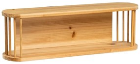 Police na obrázky z topoľového dreva v prírodnej farbe 60 cm Aspen – Casa Selección