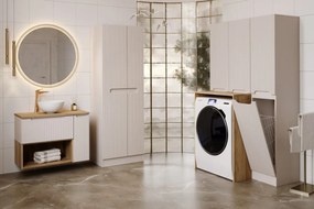 Koupelnová sestava Nova Cashmere I se zápustným umyvadlem a skříňkami 80 cm kašmírová