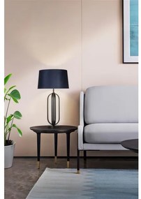 Searchlight EU91101AZ - Stolná lampa CHIC 1xE27/60W/230V modrá