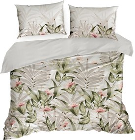 SATÉNOVÉ OBLIEČKY SPRING08 200X220 CM, 2KS 70X80 CM VZOROVNÉ