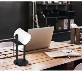 Eglo 43428 - Stolná lampa HORNWOOD 1 1xE27/28W/230V