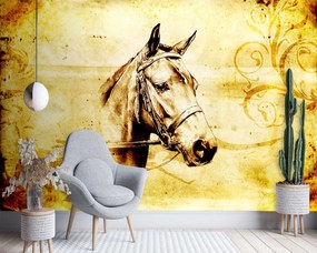 Gario Fototapeta Náčrt koňa Materiál: Vliesová, Rozmery: 100 x 70 cm