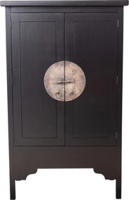 Kredenc Modern 104 x 56 x 170 cm black