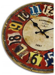 Hodiny drevené 30x30 17AC005