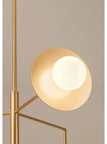 Redo 01-2735 - Luster na tyči PLATO 8xG9/10W/230V zlatý