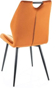 SI Stolička Arco Velvet škorica