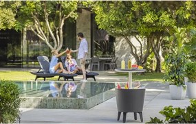 Plastový okrúhly záhradný stolík so zásobníkom na ľad ø 49,5 cm Cool – Keter