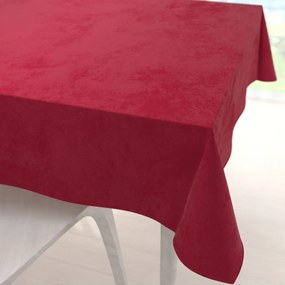 Biante Zamatový štvorcový obrus Velvet Prémium SVP-007 Malinovo červený 110x110 cm