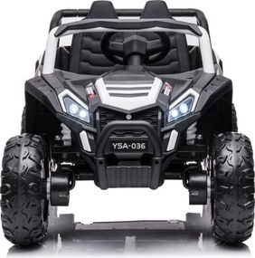 LEAN CARS Elektrické auto na batérie YSA036 biele 4x4