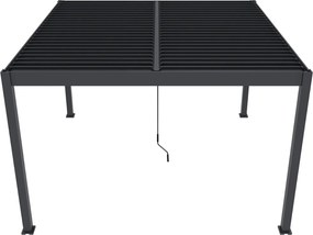 Bioklimatická pergola INTRO DUO 4x4m, hliník, voľne stojaca