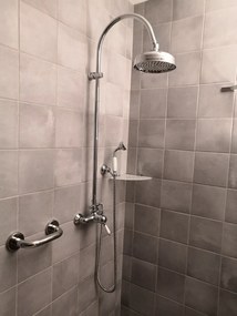 Slezák - RAV Sprchový komplet so zmiešavacou batériou LABE - L581.5/3, Chróm