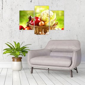 Obraz - Zelenina (90x60 cm)