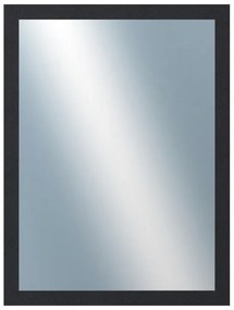 DANTIK - Zrkadlo v rámu, rozmer s rámom 60x80 cm z lišty 4020 čierna (2769)