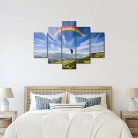 Obraz - Paragliding (150x105 cm)