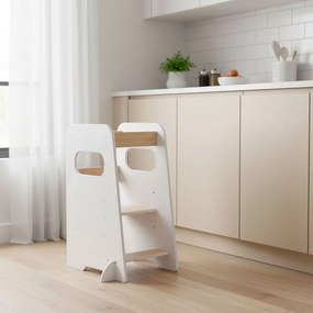 Montessori kuchynský pomocník nastaviteľná plošina pre dieťa ECOTOYS