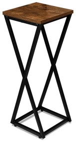 Stojan na kvety KONEL RUSTIC čierny 62 cm