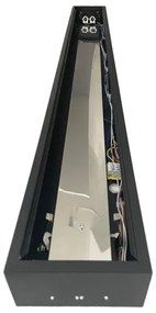 Žiarivkové svietidlo T8 2xG13/18W/230V 120 cm čierna