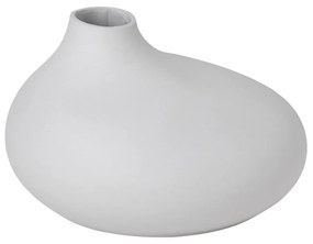 Svetlosivá porcelánová váza (výška 13 cm) Nona – Blomus