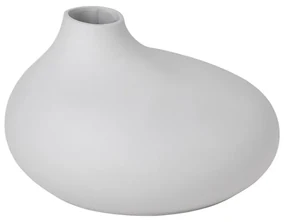 Svetlosivá porcelánová váza (výška 13 cm) Nona – Blomus