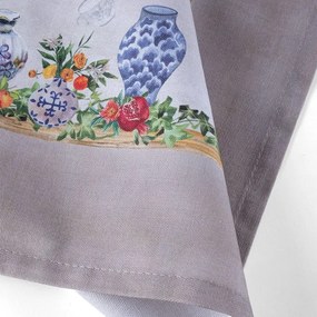 Behúň s potlačou ROZKVITNUTÁ ZÁHRADA 45 x 140 cm