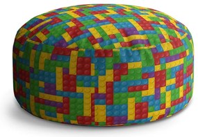 Taburet Circle farebná stavebnica, farebná