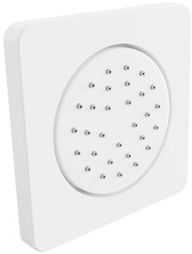 Mexen - podmietková sprchová tryska, štvorcová, 130x130 mm, biela, 79366-20