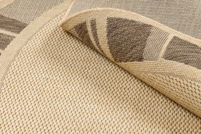 Koberec SIZAL FLOORLUX 20195 mais / coffee kruh