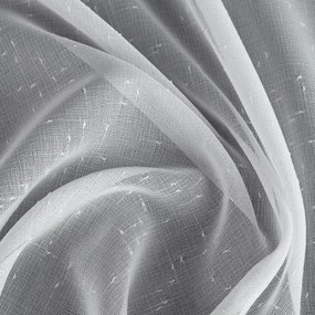 ZÁCLONA NA PÁSKE ANGELA 140X300 CM BIELA