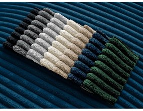 Modrá menčestrová podnožka Chelsea – Bobochic Paris