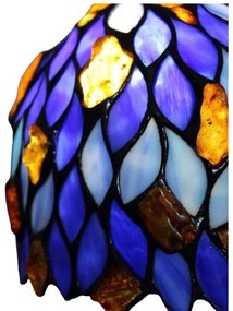 Jantarová stolová Tiffany 34*17Ø AMBER