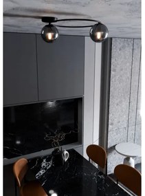 Stropné svietidlo SOPRA 2xE14/10W/230V čierna