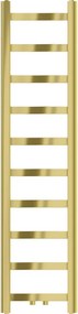 Mexen, kúpeľňový radiátor Mexen Bolt 1200 x 300 mm, 189 W, zlatý - W126-1200-300-00-50