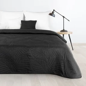 Dekorstudio Moderný prehoz na posteľ BONI6 čierny Rozmer prehozu (šírka x dĺžka): 170x210cm