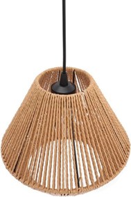 Toolight Toolight, závesné svietidlo 1xE27 APP1150-1W, hnedá-čierna, OSW-01403