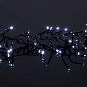 Svetelná reťaz vnútorná / vonkajšia studená biela 1512 LED