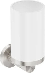 Mexen Triv, nástenný pohár na zubné kefky, biela / brúsená oceľ, 70A33051-97W