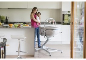 Chicco - Detská postieľka 4v1 BABY HUG biela