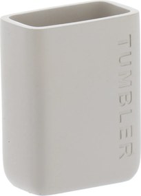 Sada kúpeľňových doplnkov Salva, béžová/s drevenými prvkami