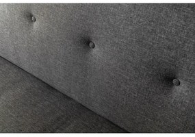 Dvojmiestna pohovka LOKO tmavosivá