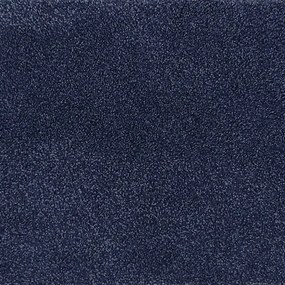 Tapibel, Koberec metráž Supersoft 710 tm. modrý, na mieru, šíře 4m, modrá, ab (mriežka), chodba / predsieň