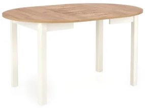 Jedálenský stôl CALMIO dub craft/biela