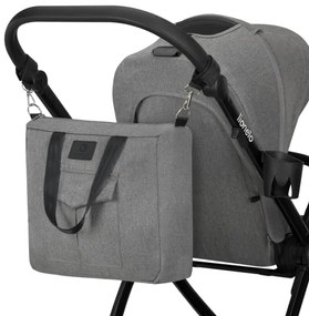 Lionelo - Kombinovaný kočík 2v1 MERIL Grey Stone