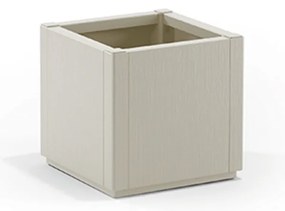 STEFANPLAST Kvetináč ETHICA obdĺžnikový, biela