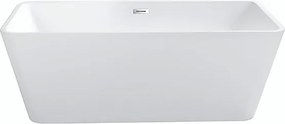Besco Akrylátová voľne stojaca vaňa Evita 160x80 BESCO-Typ výpuste: Click-Clack s prepadom, biela, BESCO-Rozmery: 160x80, BESCO-Farba: Biela