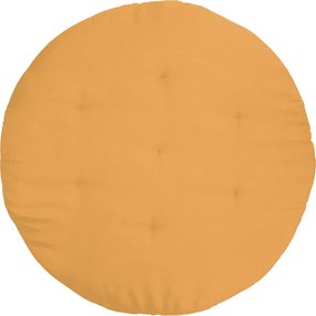 Detská ľanová podložka na hranie karamelová